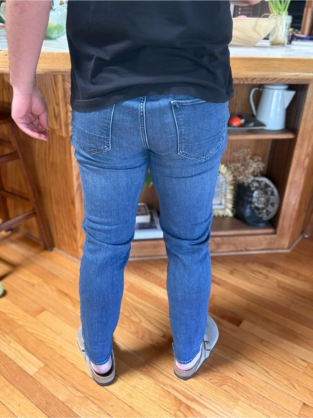 Banana Republic Slim Jeans in Medium Blue Wash